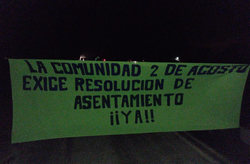 Un grupo de pobladores de la comunidad campesina 2 de&hellip;