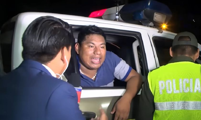 Licencia de conducir del dirigente del MAS, Reynaldo Ezequiel Paniagua,…