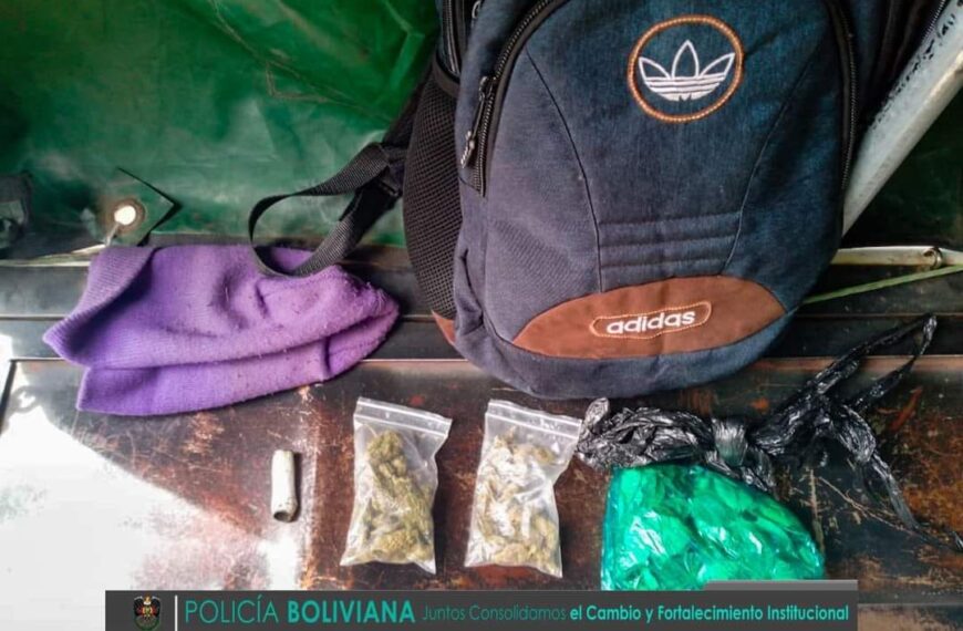 Estudiantes son encontrados con posesión de sustancias controladas en la ciudad de La Paz