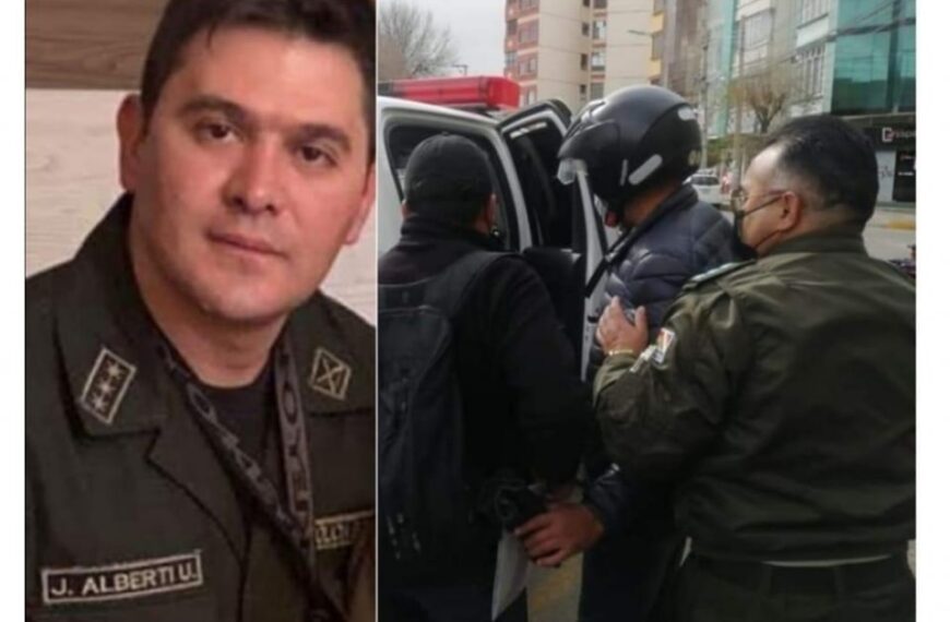 Aprehenden a Javier Alberti en La Paz, segundo policía acusado de robo agravado