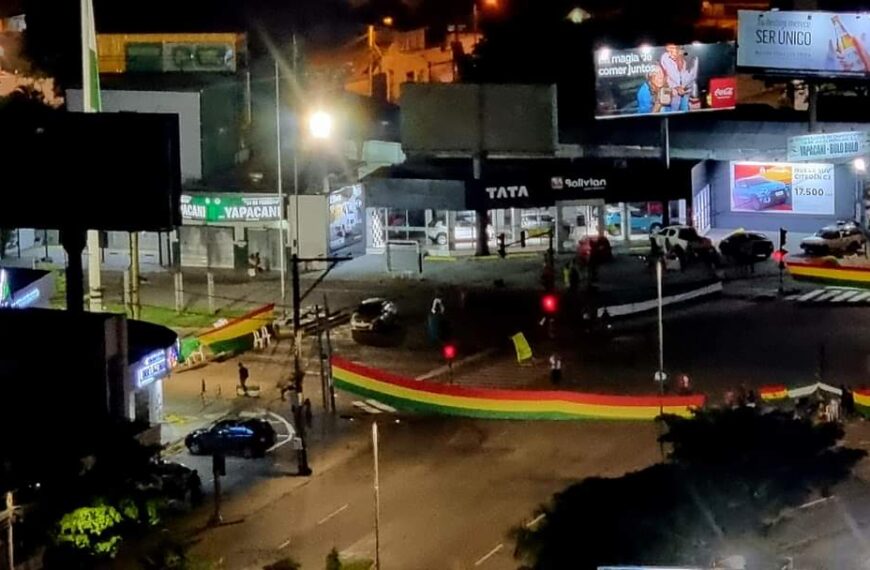 Bloquean el segundo anillo y Cristo Redentor en contra del «paquetazo de leyes»