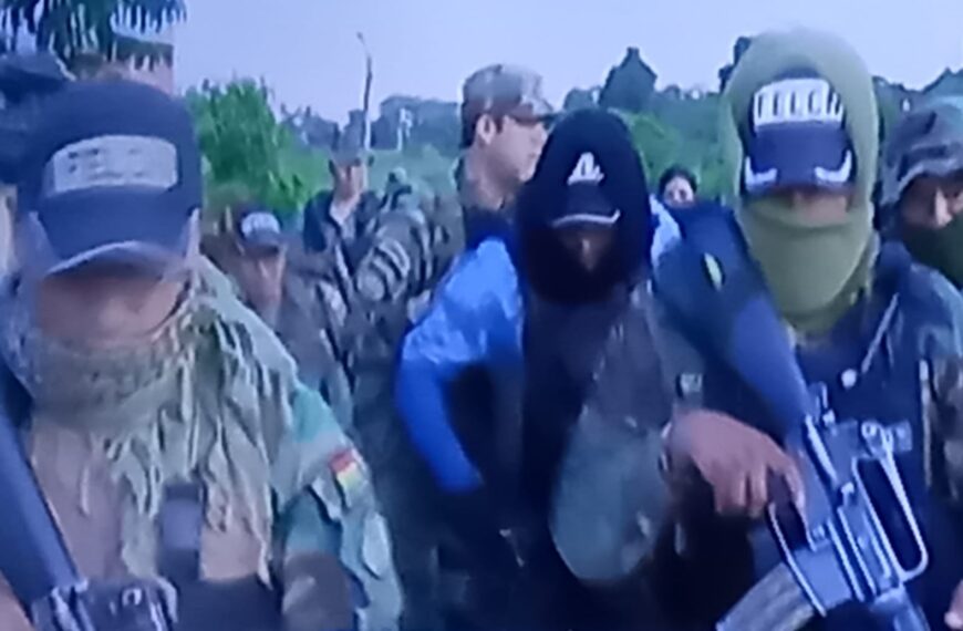 Intensos operativos en Yapacaní en busca de rescatar a un hombre secuestrado