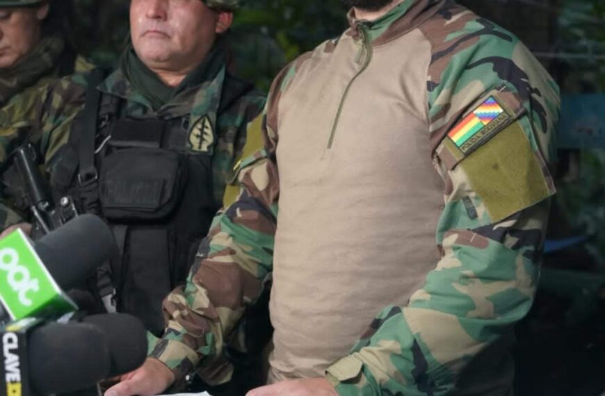 Ministro de Gobierno, Eduardo del Castillo, informo que se destruyeron 7 laboratorios de cocaína en Cochabamba