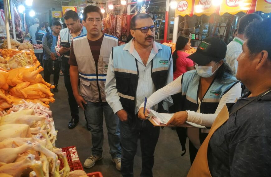Secretaria Municipal de Medio Ambiente, Seguridad Ciudadana y Abastecimiento, realiza operativos de control sobre los alimentos y precio justo.