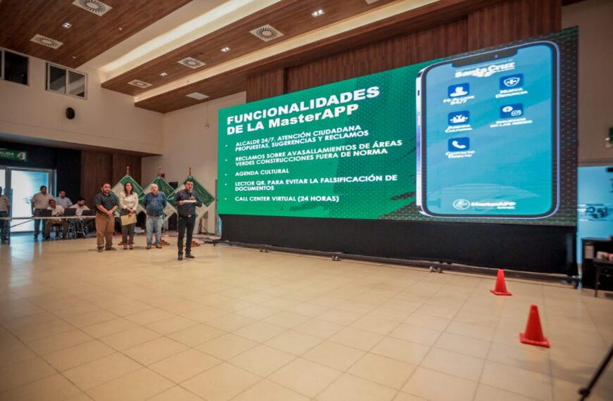 Alcaldía cruceña presenta las Plataformas Digitales al servicio de los ciudadanos para realizar consultas en líneas y digitalizar los trámites.