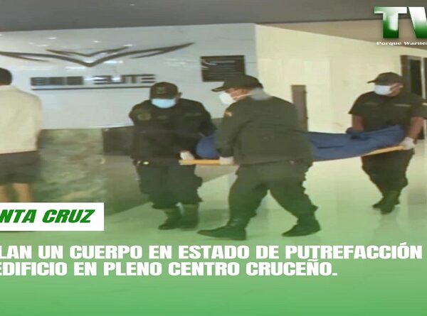 Hallan un cuerpo en estado de putrefacción en un edificio en pleno centro cruceño