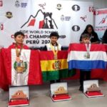 Niño boliviano se corona campeón mundial escolar de ajedrez