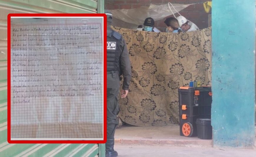 «Así nadie sufre», la desgarradora supuesta carta que dejó el…