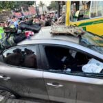 (Fotos)Una persecución de la Aduana terminó en accidente