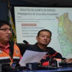 Defensa Civil interviene en incendios; dice que Gobernación cruceña “ya no tiene capacidad”