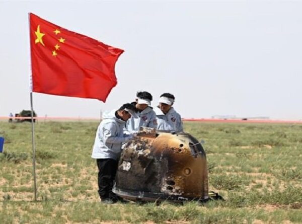 La sonda china Chang’e 6 regresa con muestras de la cara oculta de la Luna