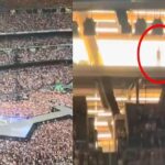 Extraña figura es captada en un concierto de Taylor Swift y genera temor…