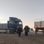 Bloqueo en la ruta La Paz-Oruro: Pobladores de Caracollo protestan por proyecto vial