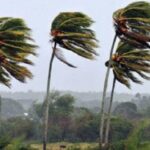 Emiten nueva alerta naranja por vientos fuertes en cinco departamentos