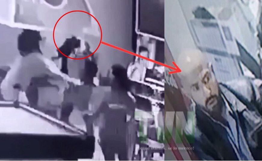 (Video) Un hombre golpeó salvajemente a dos jóvenes que atendían&hellip;