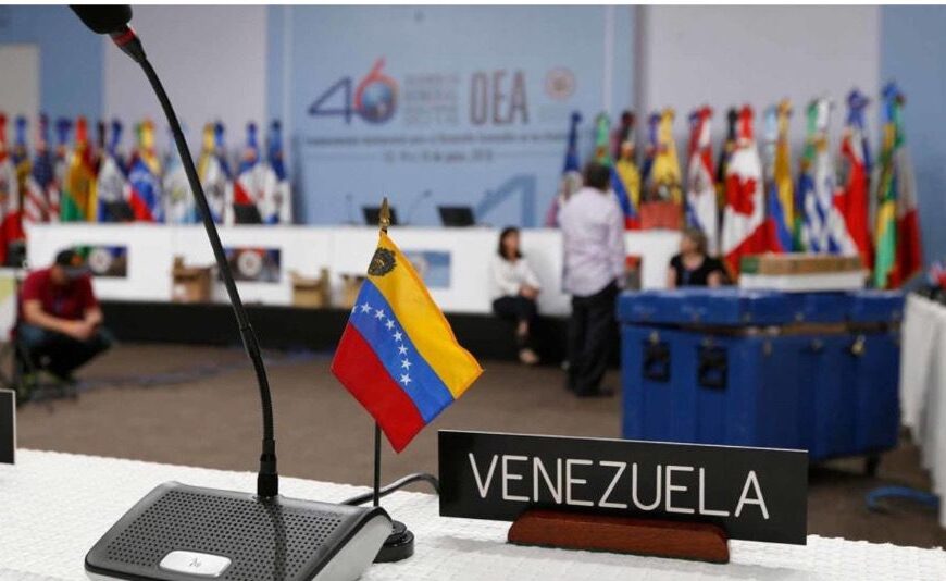 OEA aprueba por consenso una resolución que pide a Maduro&hellip;