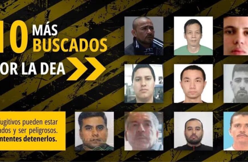 Embajada de EEUU comparte lista de los 10 más buscados&hellip;