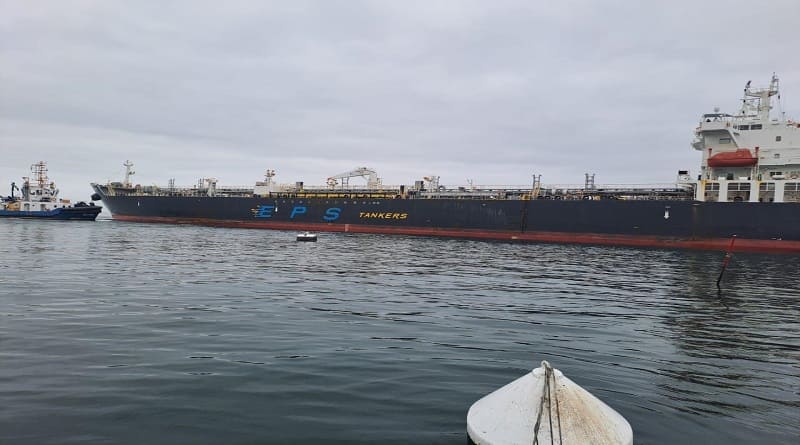 YPFB descarga 295.622 barriles de diésel en Arica y continúa despachos del combustible a Bolivia