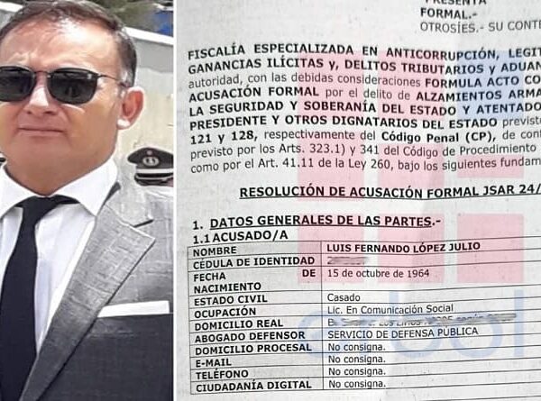Exministro López es acusado por la fiscalía por presunto plan de atentado contra Arce