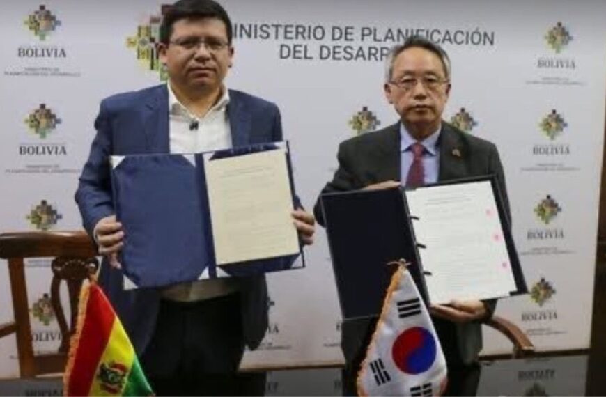 Bolivia firmó acuerdo con Corea para acceder a créditos por&hellip;