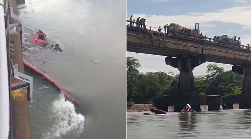 Cae un camión al río Chimoré y deja una persona…