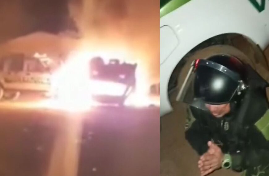 (Video)Tensión en Yacuiba: Enfrentamientos en desbloqueo dejan varios heridos y…