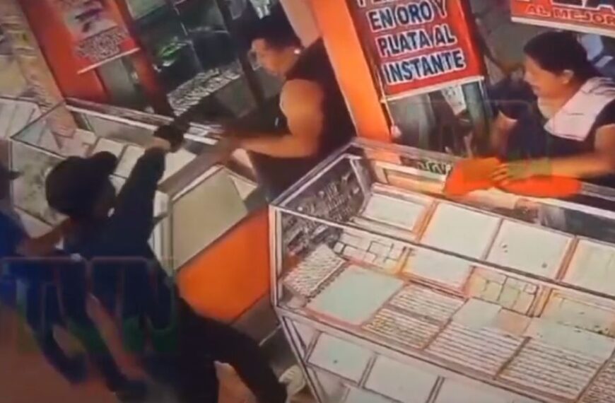 Asalto a joyería en Santa Cruz deja un menor herido…