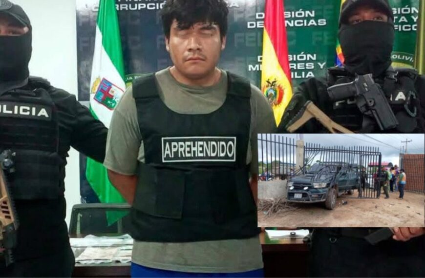 Presentaron al atracador de un librecambista en Montero, su madre…