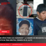 «¡30 años para sus asesinos!»: La madre de Brandon clama justicia tras brutal…