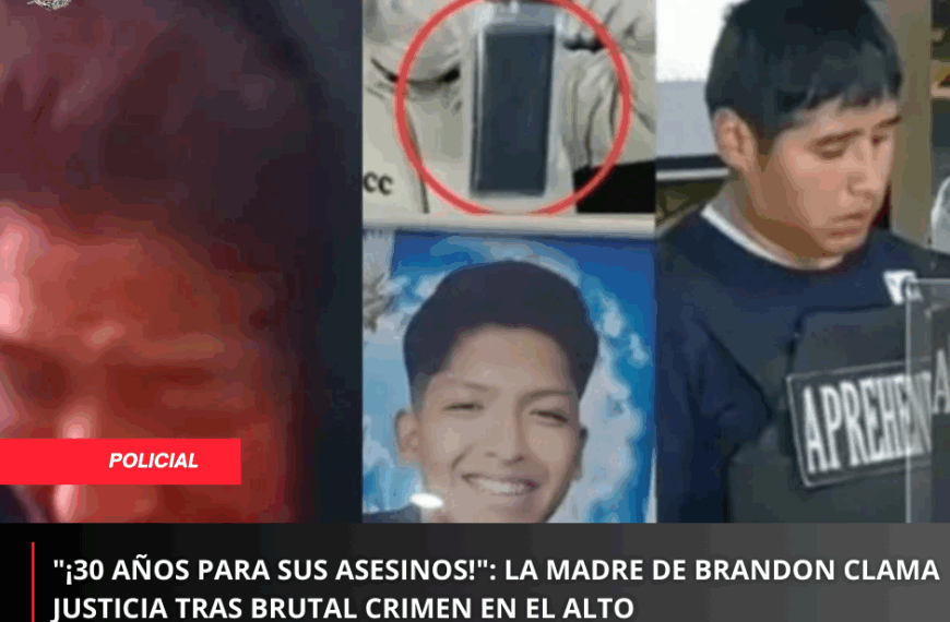 «¡30 años para sus asesinos!»: La madre de Brandon clama…
