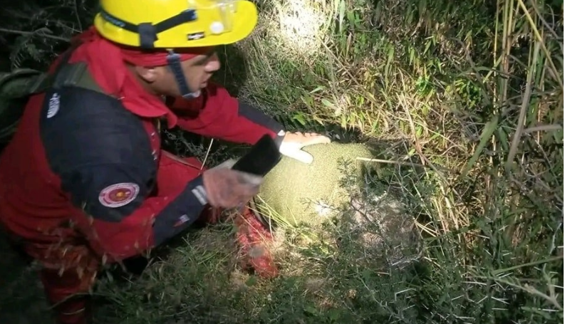 Rescatan a adulto mayor que cayó 250 metros en una…