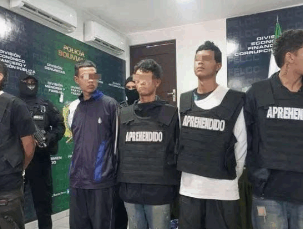 Cinco ciudadanos colombianos fueron aprehendidos por tentativa de homicidio en la comunidad Taperas