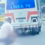  Una niña fue atropellada por la línea 74