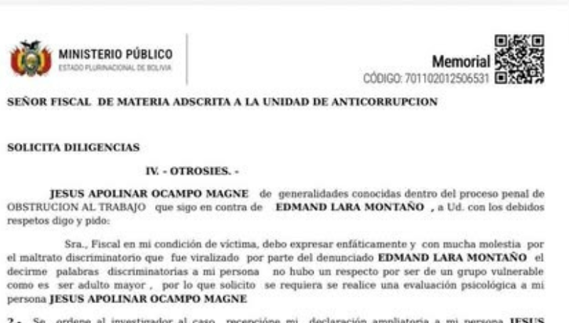 Defensa pide pericia psicológica para Edmand Lara tras agresión a…