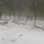 Sucre, Granizada sorprende en Chuquisaca y deja daños en cultivos