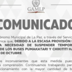 Falta de diésel obliga a suspender temporalmente el servicio de los Pumakatari y…