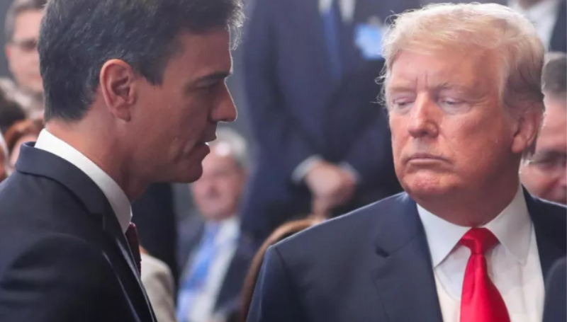 Trump: “Francamente, quizás haya que echar a España de la…
