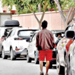 Filas por combustibles crecen y solo el 50% de los vehículos trabaja en…