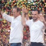 Multitudinario cierre de campaña de Tuto Quiroga y JP Velasco en el Parque…