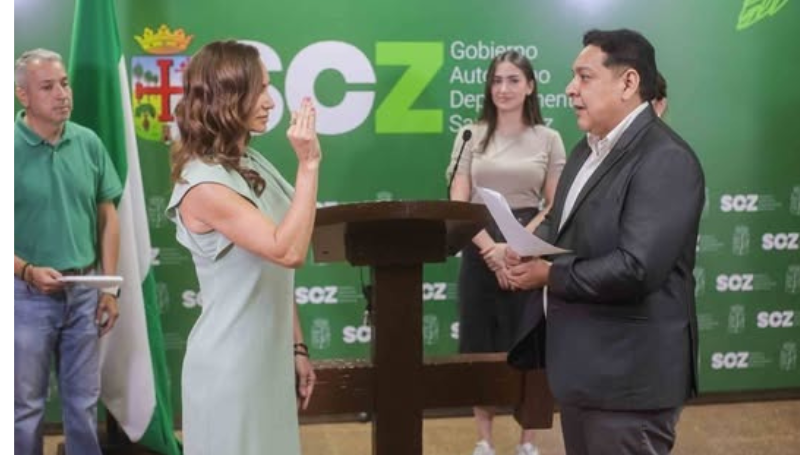 Posesionan a nueva directora departamental de Género en Santa Cruz