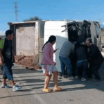 Volqueta sufre accidente cerca de Fancesa