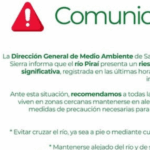 DGMA INFORMA | Precaución por la crecida del río Piraí
