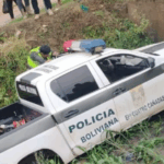 Cuatro Cañadas | Patrulla policial abandonada: ocupantes huyen del lugar