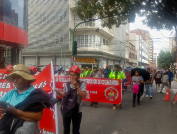 Cochabamba se moviliza: sectores exigen soluciones ya