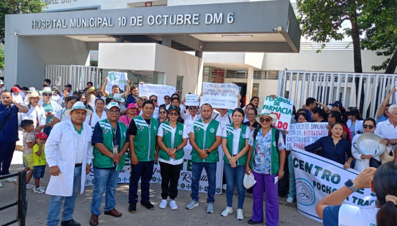 Profesionales de salud acatan paro de 24 horas por falta&hellip;