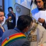 ¡ENCUENTRO SORPRESA! PAZ Y LARA COINCIDEN EN EL ALTAR DURANTE MISA POR LA&hellip;