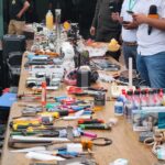 DECOMISAN CELULARES, ARMAS BLANCAS Y SUSTANCIAS EN REQUISA EN PALMASOLA