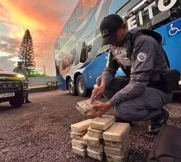 Boliviana es capturada en Brasil con 15 kilos de cocaína durante control en carretera