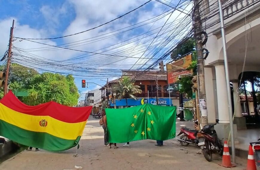 Paro cívico con bloqueos se cumple en Trinidad por combustible