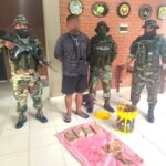 Pasajero aprehendido con pasta base de cocaína en control en la Ruta 4